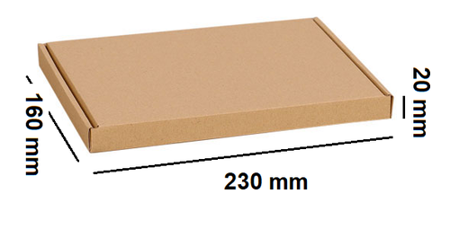 Caja DINA5 23 X 16 X 2 cm